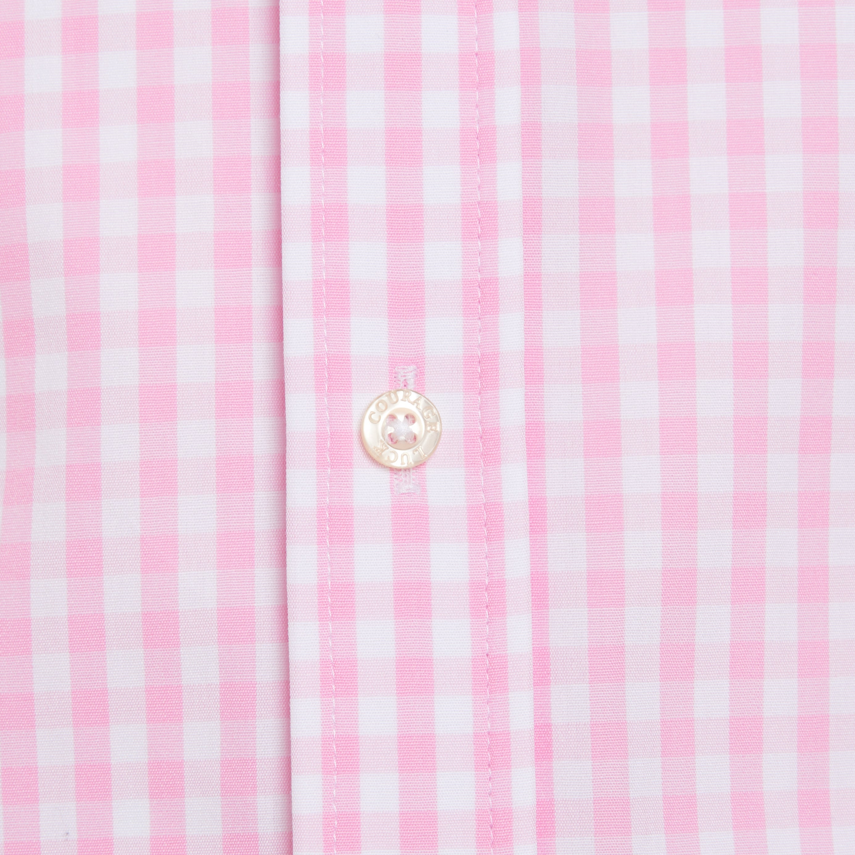 The Gingham Poplin - Pink Gingham Poplin