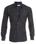 Urban Camo Jacquard - Empire City Black