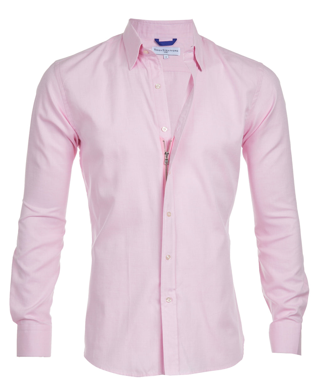 Stretch Royal Oxford - Pink