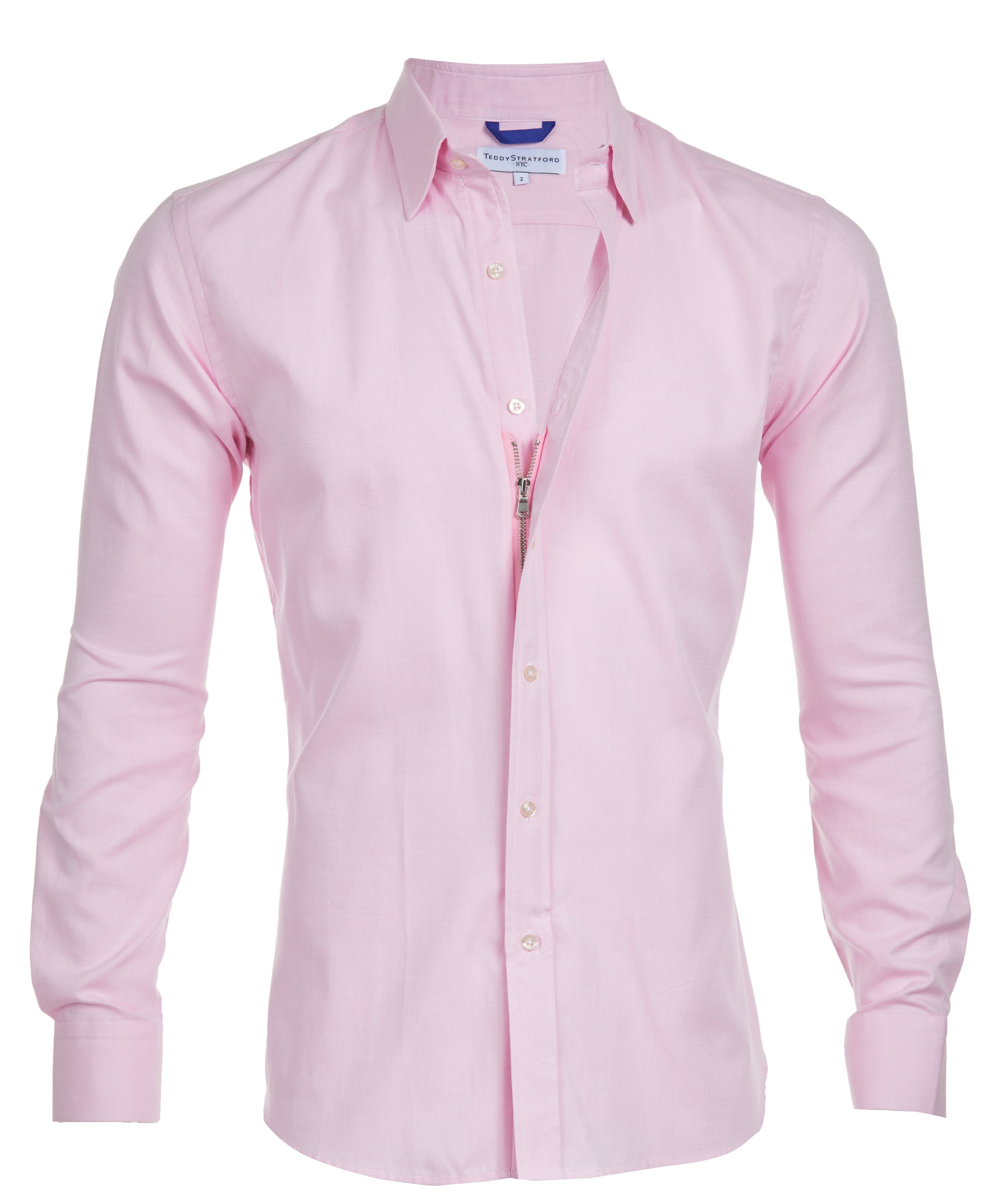 Stretch Royal Oxford - Pink
